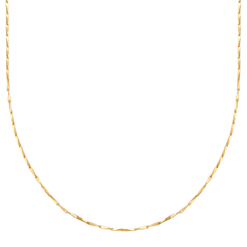 Kette Sterling Silber gelbgold
