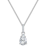 Kette Sterling Silber Zirkonia weiß