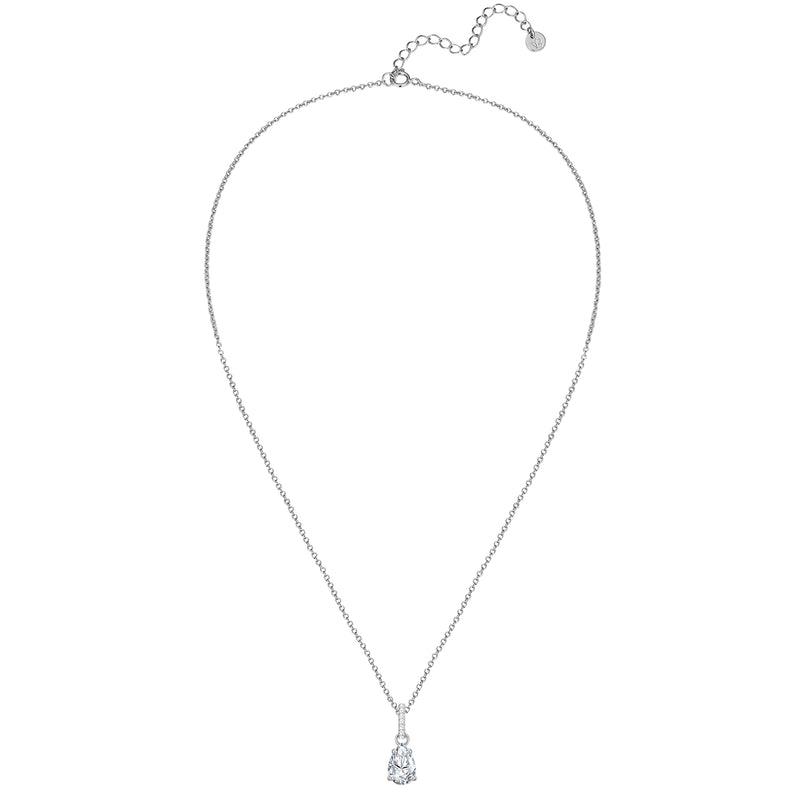 Kette Sterling Silber Zirkonia weiß