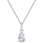 Kette Sterling Silber Zirkonia weiß