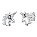 Ohrstecker Sterling Silber Zirkonia weiß