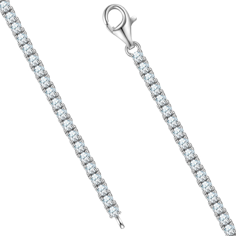 Armband Sterling Silber Zirkonia weiß