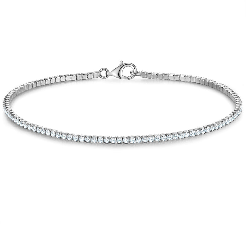 Armband Sterling Silber Zirkonia weiß