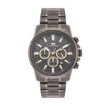 Herren Chronograph anthrazit Edelstahl anthrazit