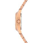 Damen Quarzuhr roségold Edelstahl roségold