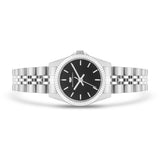 Damen Quarzuhr silber Edelstahl silber