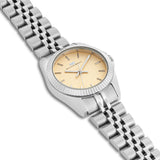 Damen Quarzuhr silber Edelstahl silber