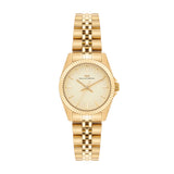 Damen Quarzuhr gelbgold Edelstahl gelbgold