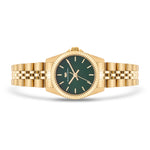 Damen Quarzuhr gelbgold Edelstahl gelbgold