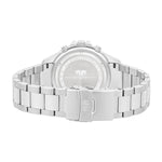 Herren Chronograph silber Edelstahl silber