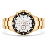 Herren Chronograph gelbgold Edelstahl gelbgold