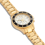 Herren Chronograph gelbgold Edelstahl gelbgold