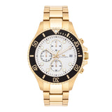 Herren Chronograph gelbgold Edelstahl gelbgold