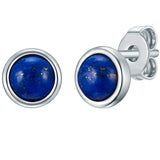 Ohrstecker Sterling Silber Lapislazuli