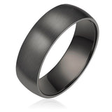 Ring Edelstahl gunmetal