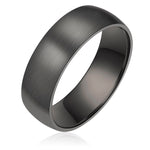 Ring Edelstahl gunmetal