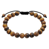 Armband Tigerauge braun