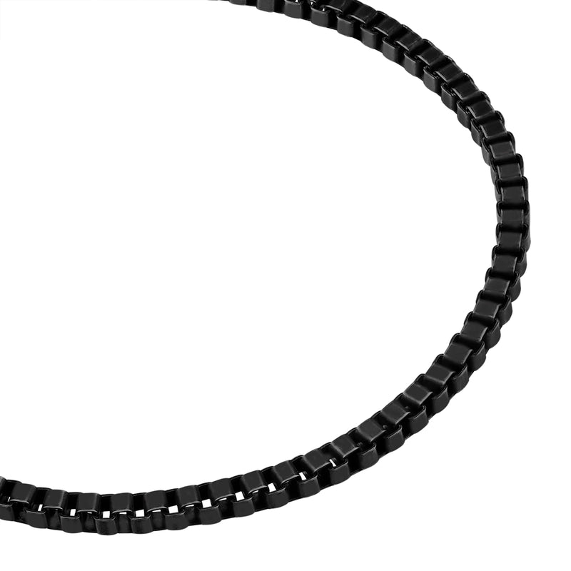 Armband Edelstahl schwarz