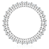 Ring Sterling Silber Zirkonia weiß