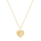 Kette mit Anhänger Sterling Silber gelbgold Zirkonia weiß