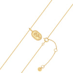 Kette mit Anhänger Sterling Silber gelbgold