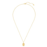 Kette mit Anhänger Sterling Silber gelbgold