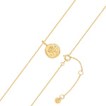 Kette mit Anhänger Sterling Silber gelbgold Zirkonia weiß