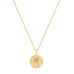 Kette mit Anhänger Sterling Silber gelbgold Zirkonia weiß