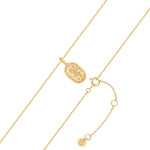 Kette mit Anhänger Sterling Silber gelbgold