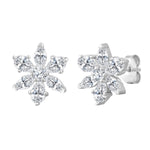 Ohrstecker Sterling Silber Zirkonia weiß