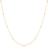 Kette Sterling Silber gelbgold