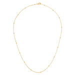 Kette Sterling Silber gelbgold