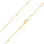 Kette Sterling Silber gelbgold