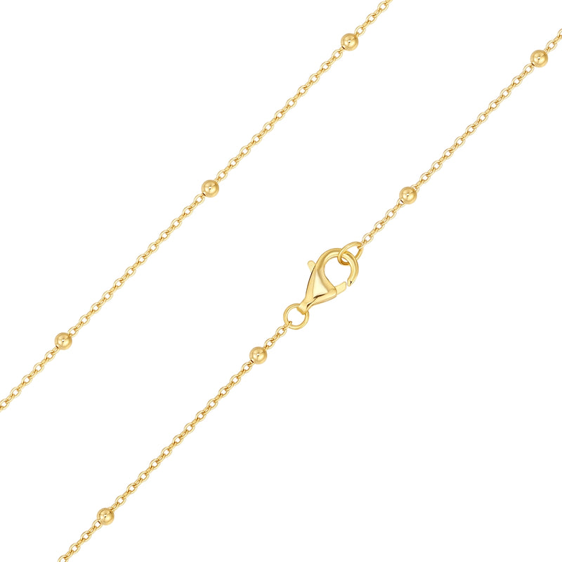 Kette Sterling Silber gelbgold