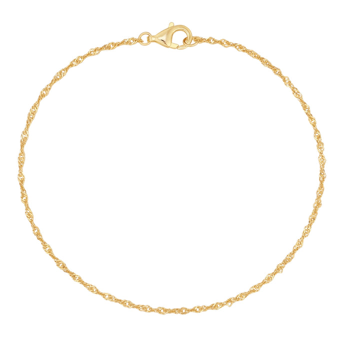 Armband Sterling Silber gelbgold