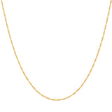 Kette Sterling Silber gelbgold