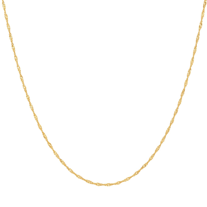 Kette Sterling Silber gelbgold