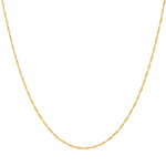 Kette Sterling Silber gelbgold