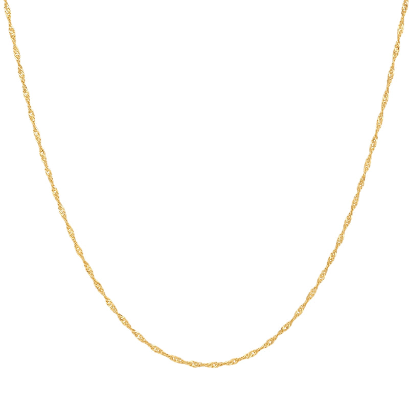 Kette Sterling Silber gelbgold