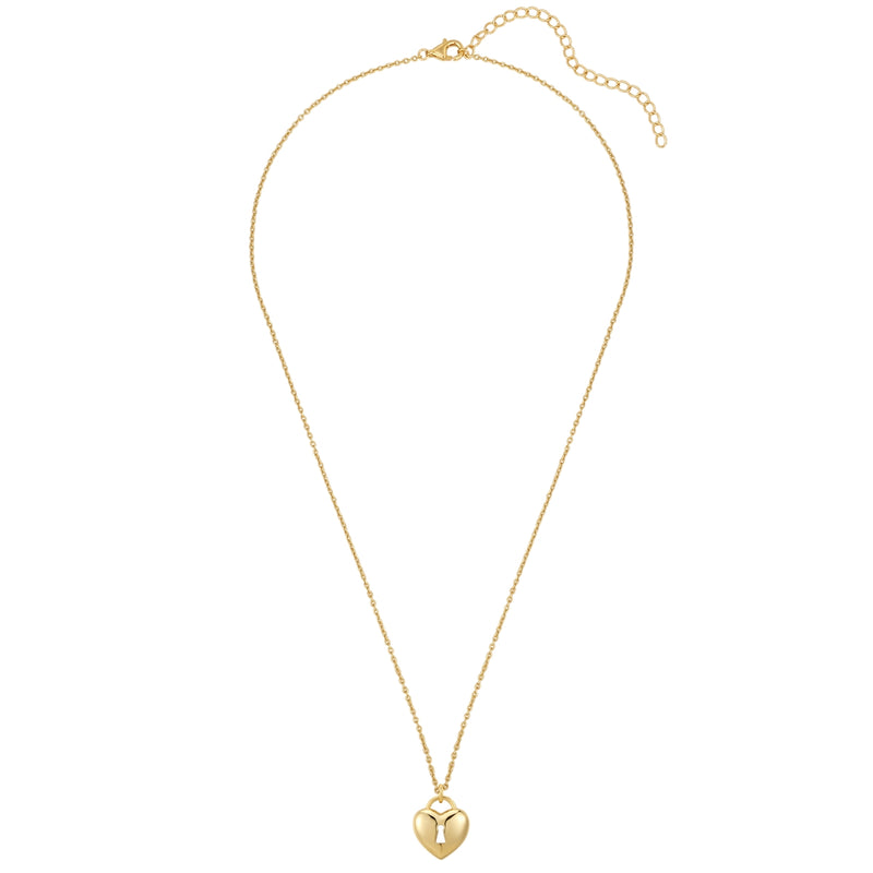 Kette mit Anhänger Sterling Silber gelbgold