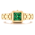 Damen Quarzuhr gelbgold Edelstahl gelbgold