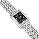 Damen Quarzuhr silber Metall-Legierung silber