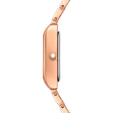 Damen Quarzuhr roségold Metall-Legierung roségold
