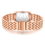 Damen Quarzuhr roségold Metall-Legierung roségold