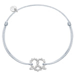 Armband Sterling Silber Textil (silber)
