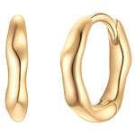Creolen Sterling Silber gelbgold