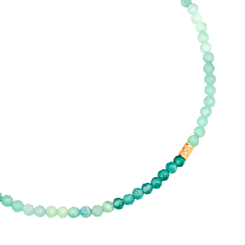 Armband Sterling Silber gelbgold Amazonit grün Aventurin blau