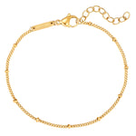 Armband Edelstahl gelbgold