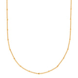 Kette Edelstahl gelbgold