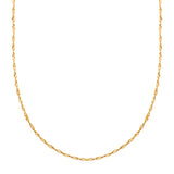 Kette Edelstahl gelbgold